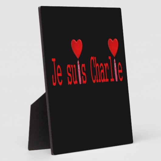 Ik ben charlie fotoplaat (Zijkant)