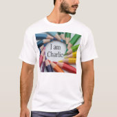 Ik ben Charlie. T-shirt (Voorkant)