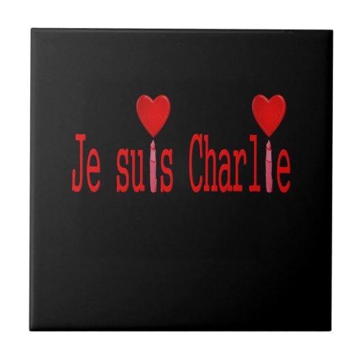 Ik ben charlie tegeltje (Voorkant)