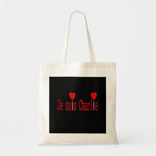 Ik ben charlie tote bag (Voorkant)
