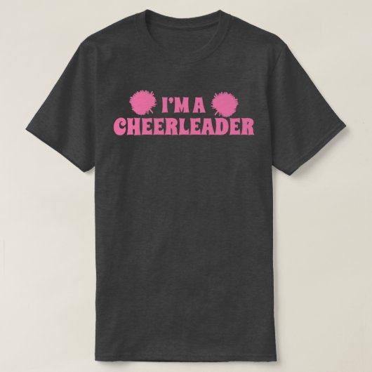 Ik ben cheerleader Cheerlead Gift Idee T-shirt (Design voorkant)