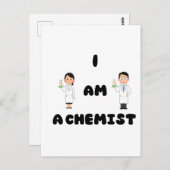 Ik ben chemicus briefkaart (Voorkant / Achterkant)