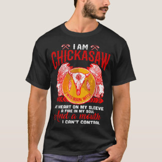 Ik ben Chickasaw Native Proud - Inheemse Amerikaan T-shirt