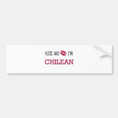 Ik ben CHILEAN Bumpersticker (Voorkant)