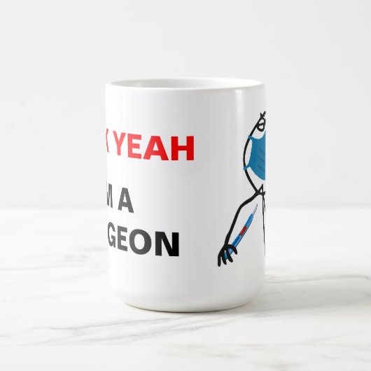 Ik ben chirurg koffiemok (Center)