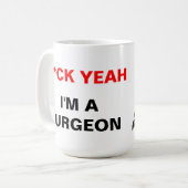 Ik ben chirurg koffiemok (Voorkant links)