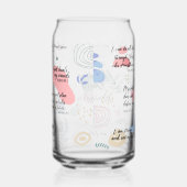 Ik ben Christelijke bevestigingen Blikvorm Glas (Rechts)