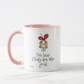 Ik ben Cindy-Lou Wie Goed Geweest Mok (Links)