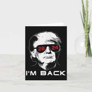 Ik ben CK Trump 2024 Patriottische Take America CK Kaart