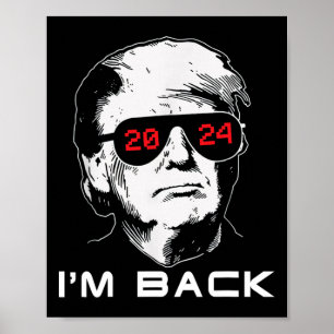 Ik ben CK Trump 2024 Patriottische Take America CK Poster