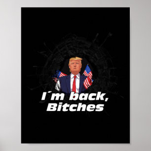 Ik ben CK Trump 2024 Patriottische Take America CK Poster