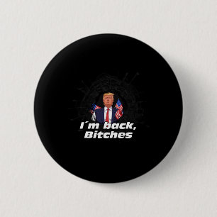 Ik ben CK Trump 2024 Patriottische Take America CK Ronde Button 5,7 Cm