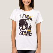 Ik ben Clawsaome/Cat Lovers/Cat-itude T-shirt (Voorkant)