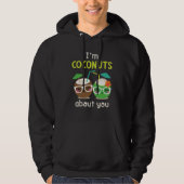 Ik ben Coconuts over jou unisex Hoodie (Voorkant)