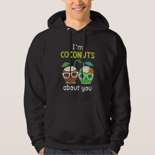 Ik ben Coconuts over jou unisex Hoodie