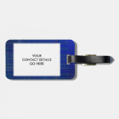 IK BEN CODEBLOODED BAGAGELABEL (Achterkant horizontaal)