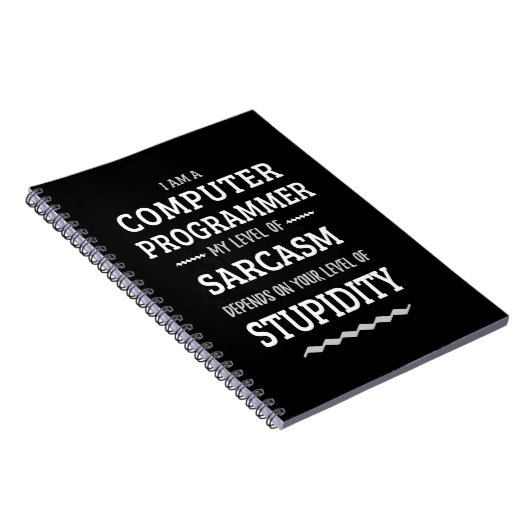 Ik ben computerprogrammeur notitieboek (Rechterzijde)