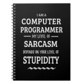 Ik ben computerprogrammeur notitieboek (Voorkant)