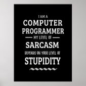 Ik ben computerprogrammeur poster (Voorkant)