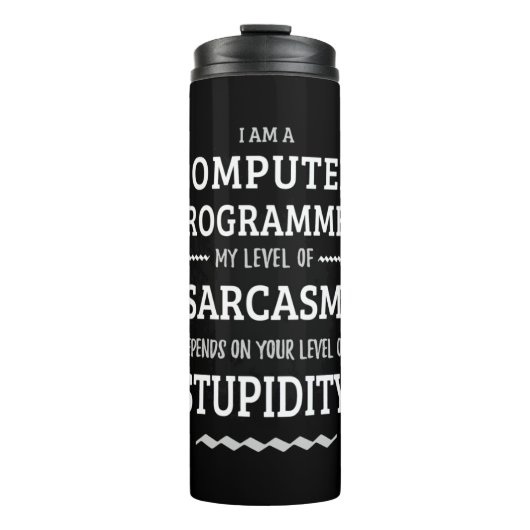 Ik ben computerprogrammeur thermosbeker (Voorkant)