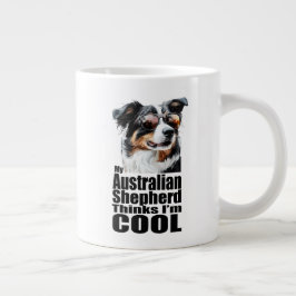 Ik ben Cool Australian Shepherd Grote Koffiekop