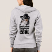 Ik ben Cool Australian Shepherd Hoodie (Achterkant)