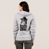 Ik ben Cool Australian Shepherd Hoodie (Achterkant volledig)
