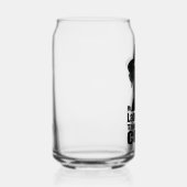 Ik ben Cool Black Lab Blikvorm Glas (Rechts)