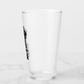 Ik ben Cool Black Lab Glas (Links)