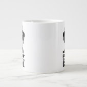 Ik ben Cool Black Lab Grote Koffiekop (Voorkant)