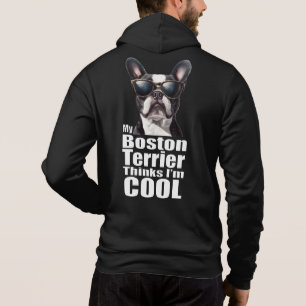 Ik ben Cool Boston Terrier Hoodie