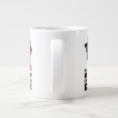 Ik ben Cool Boxer Dog Grote Koffiekop (Achterkant)