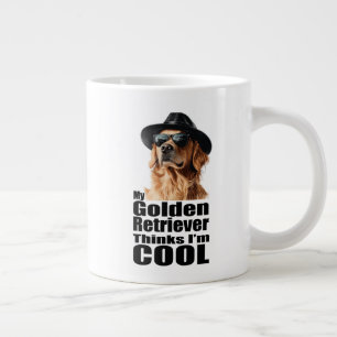 Ik ben Cool Golden Retriever Grote Koffiekop