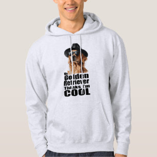 Ik ben Cool Golden Retriever Hoodie
