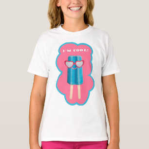 Ik ben Cool Ice Pop in zonnebrillen T-shirt