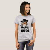 Ik ben Cool Sheltie T-shirt (Voorkant volledig)