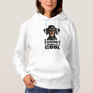 Ik ben Cool Teckel Hoodie