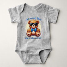 Ik ben Cool Teddy Bear met Blue Bow 