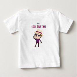Ik ben cool zoals pops t-shirt