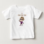 Ik ben cool zoals pops t-shirt (Voorkant)