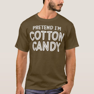 Ik ben Cotton Snoep Easy Halloween Costume Fo T-shirt