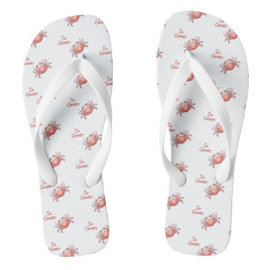 Ik ben Crabby All-Over-Print Teenslippers