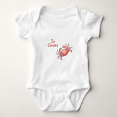 Ik ben Crabby Crustacean Romper (Voorkant)