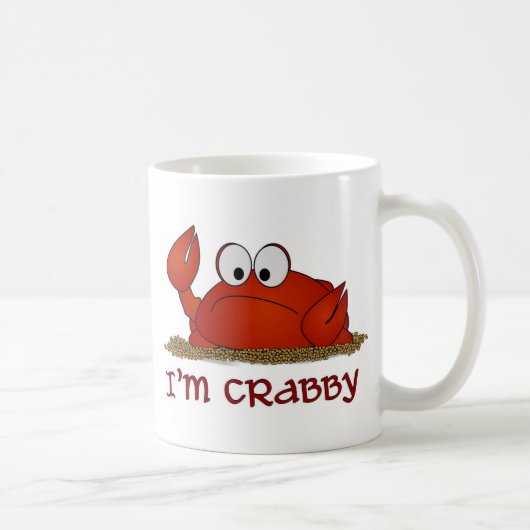 Ik ben Crabby Koffiemok (Rechts)