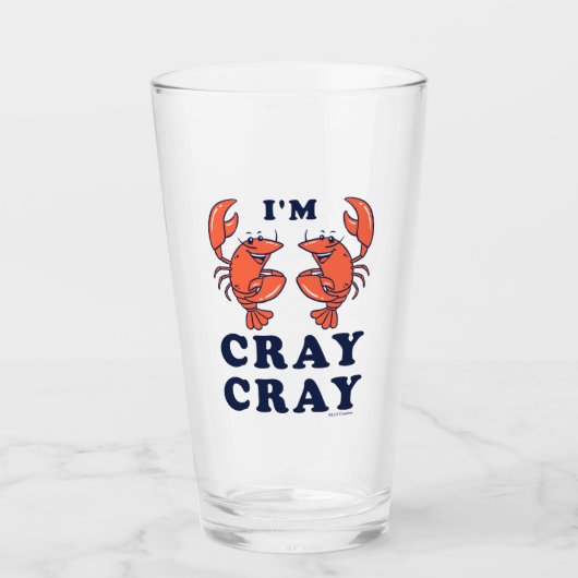 Ik ben Cray Cray Glas (Voorkant)