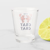 Ik ben Cray Cray Shot Glas (Achterkant)