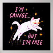 Ik ben Cringe, maar ik ben vrij Poster (Voorkant)