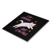 Ik ben Cringe, maar ik ben vrij Tegeltje (Zijkant)