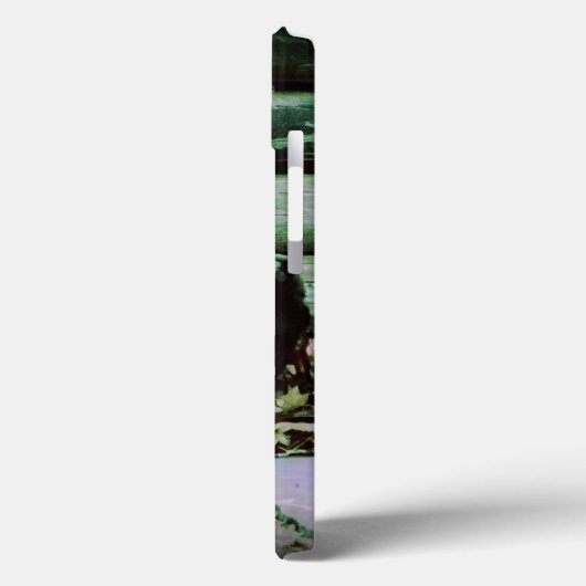 Ik ben Crow - Green iPad Case (Achterkant / Links)