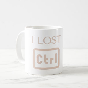 IK BEN CTRL KWijt - CONTROLE - PROGRAMMEUR SPREEKW Koffiemok